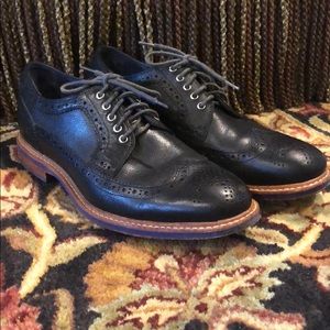Cole Haan  black leather shoes